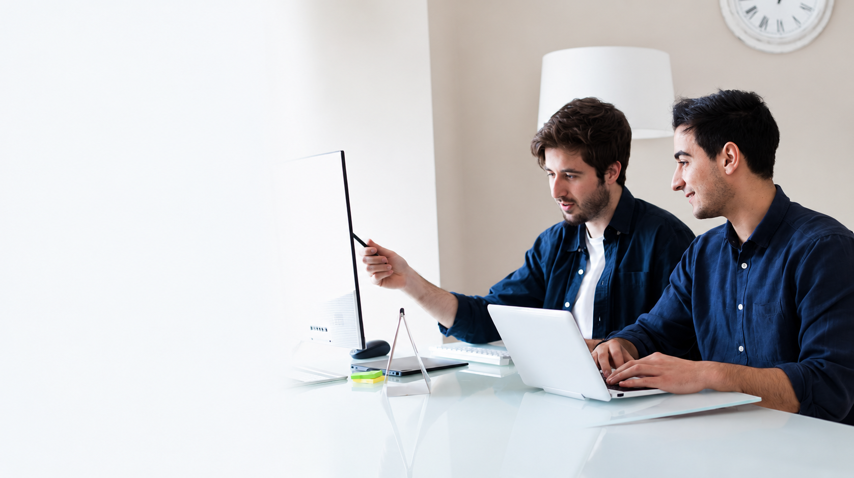 Device mockup of a custom e-commerce website on laptop and phone